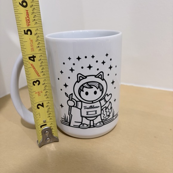 Salesforce Ceramic Coffee Mug Collectible Original Event Swag Trailblazer Astro - Picture 2 of 4